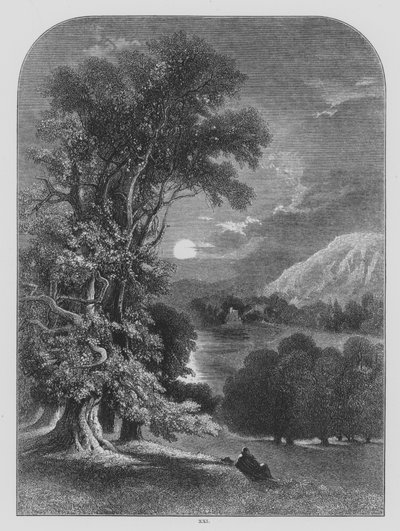 John Milton, Il Penseroso door Henry after Warren